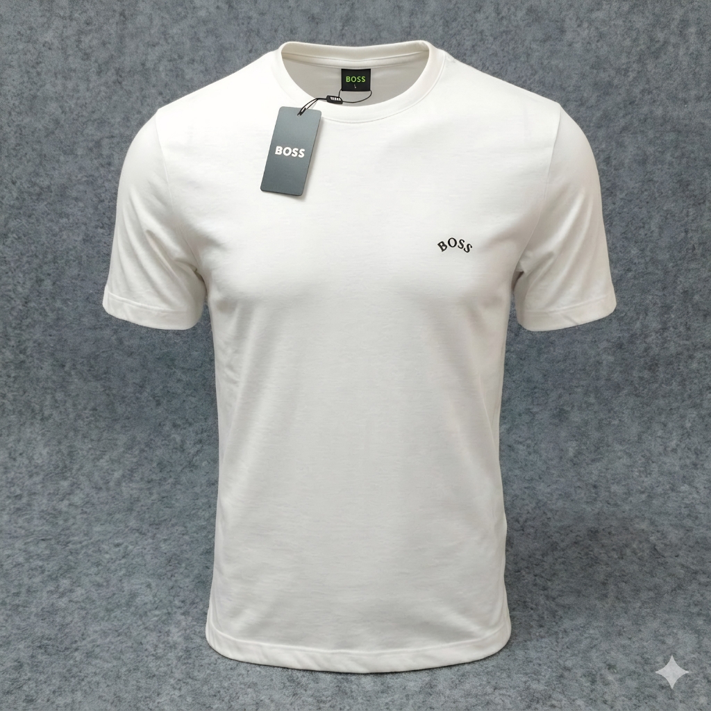 Camiseta BOSS Basic - Branco