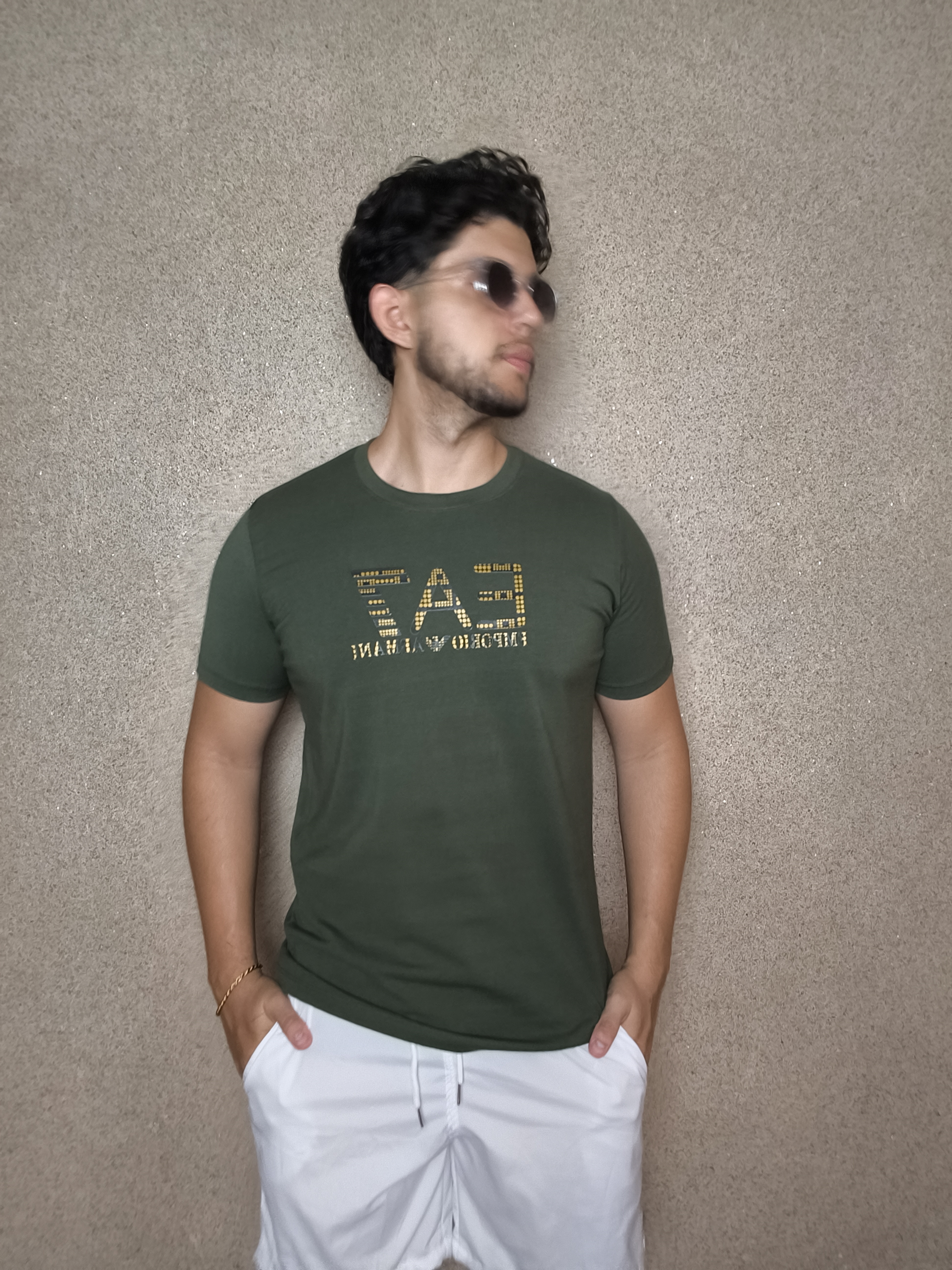 Camiseta Emporia Armani - Verde