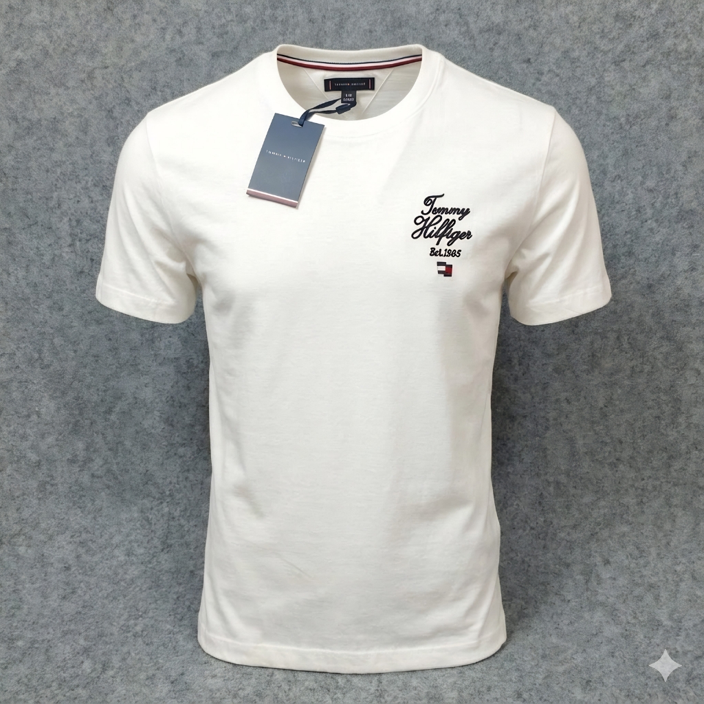 Camiseta TH Basic - Branco