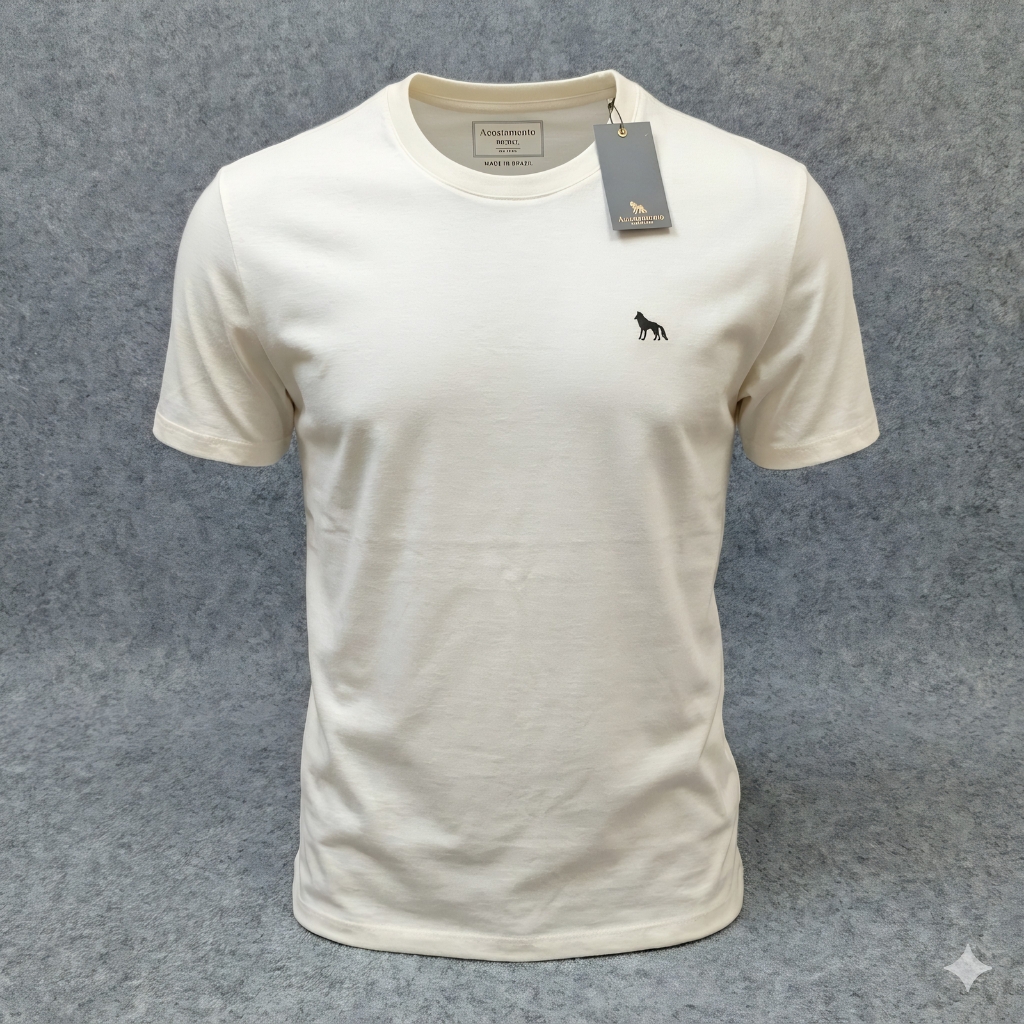 Camiseta Acostamento Basic - Branco