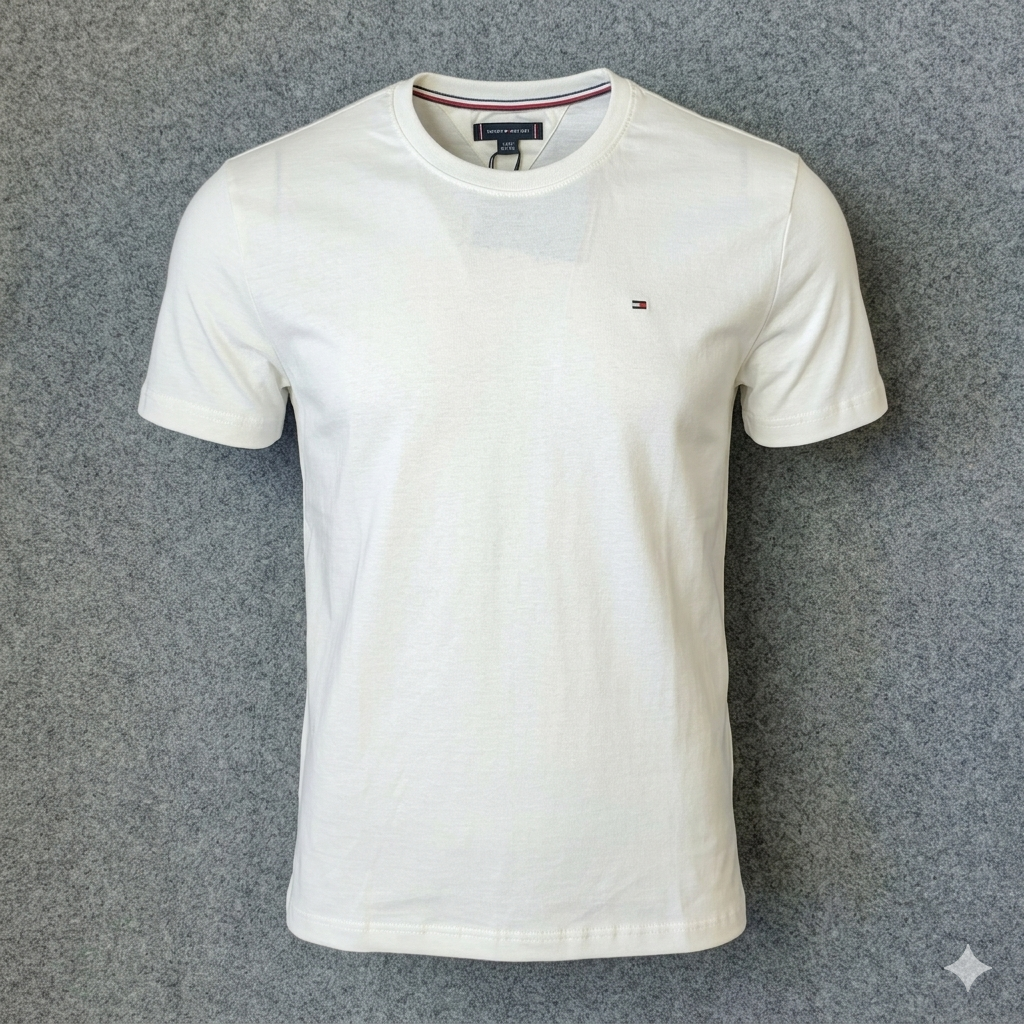 Camiseta TH Basic - Branco