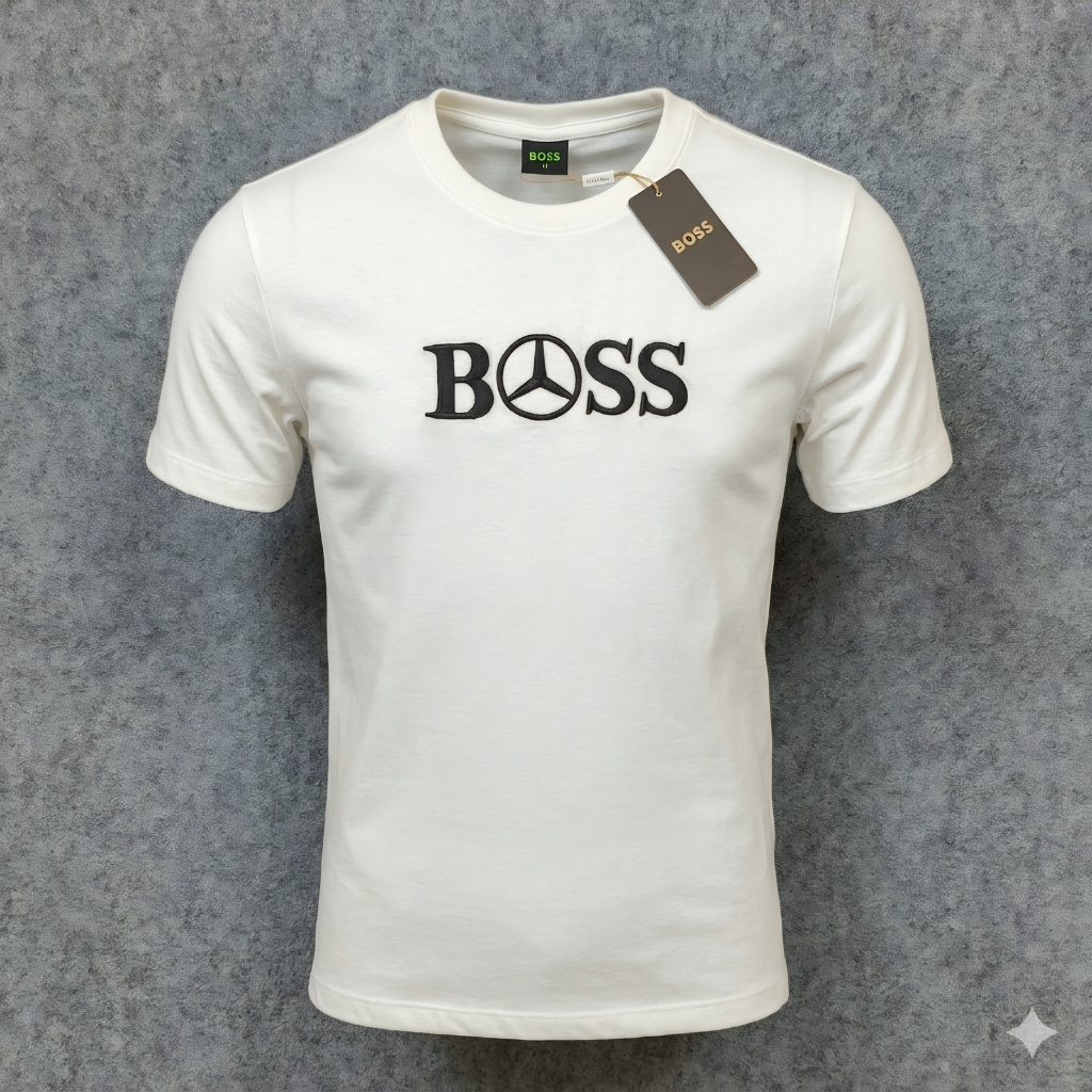 Camiseta BOSS Basic - Branco