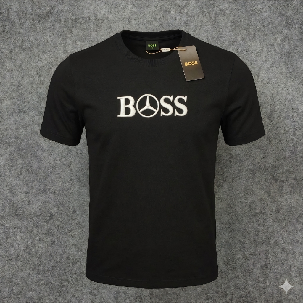 Camiseta BOSS Basic - Preto
