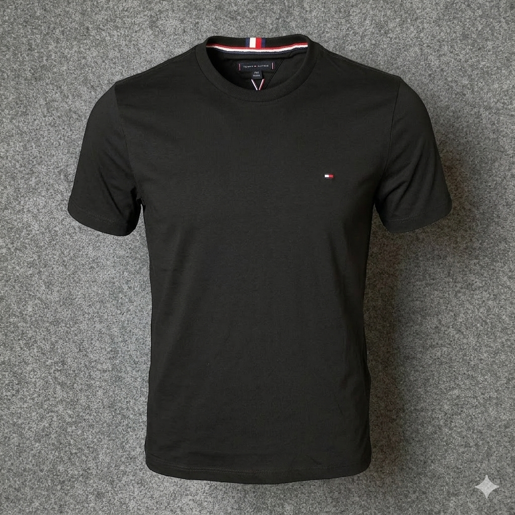 Camiseta TH Basic - Preto