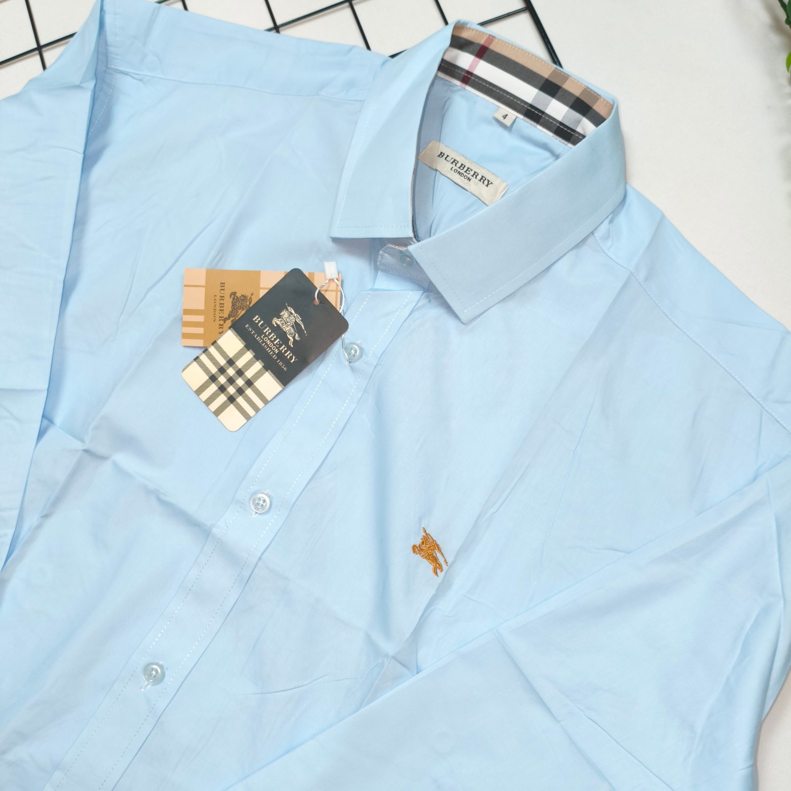 Social Burberry - Azul BB