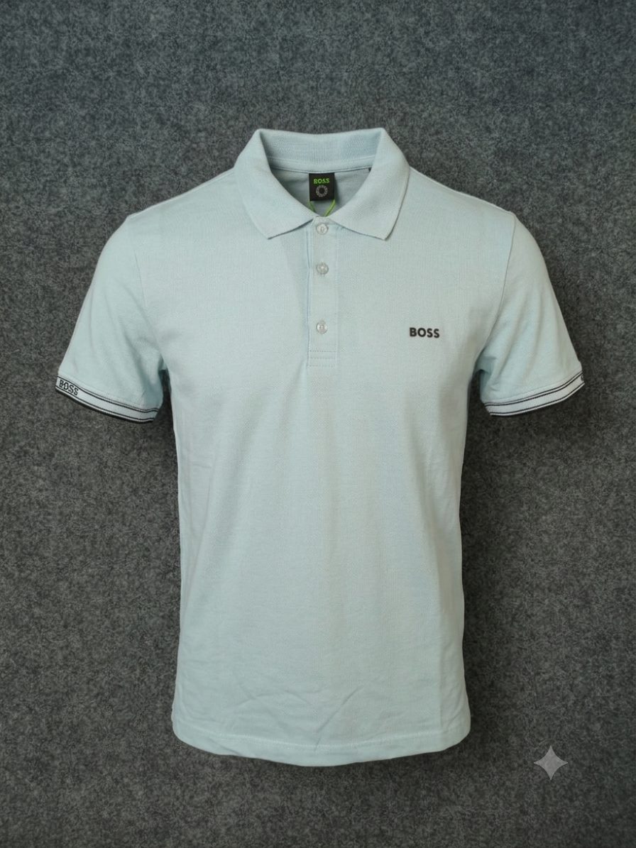 Polo BOSS - Azul BB