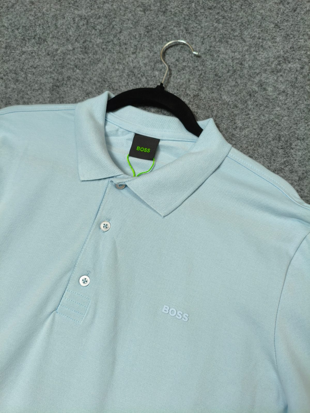Polo BOSS - Azul BB