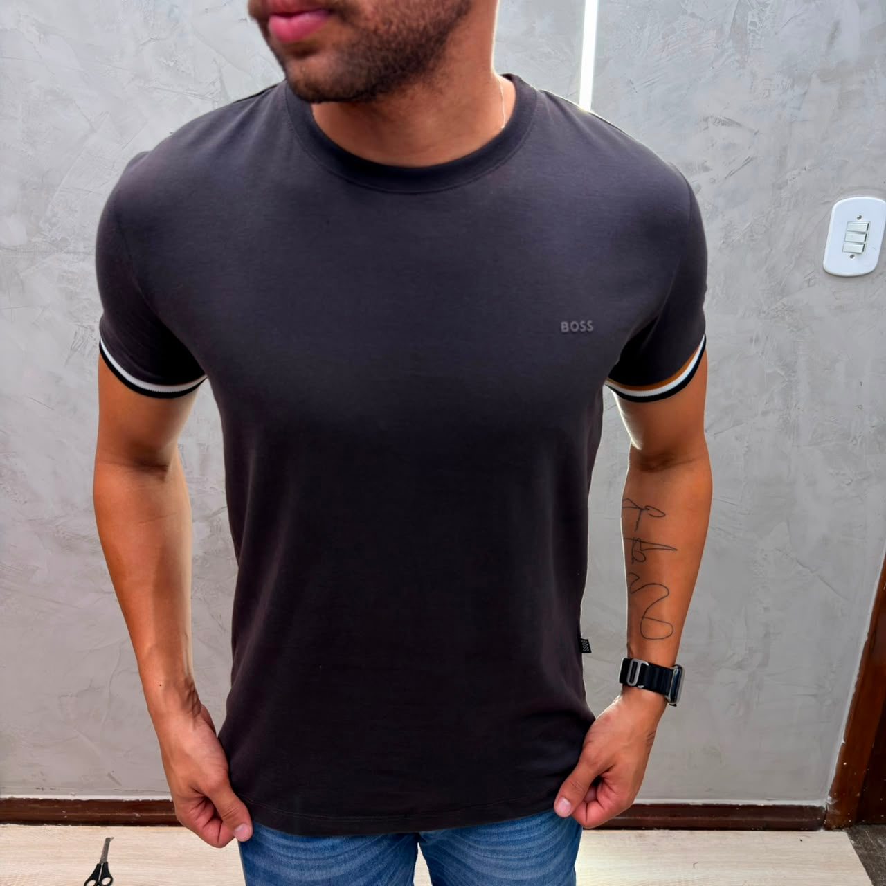 Camiseta Marrom - Marrom