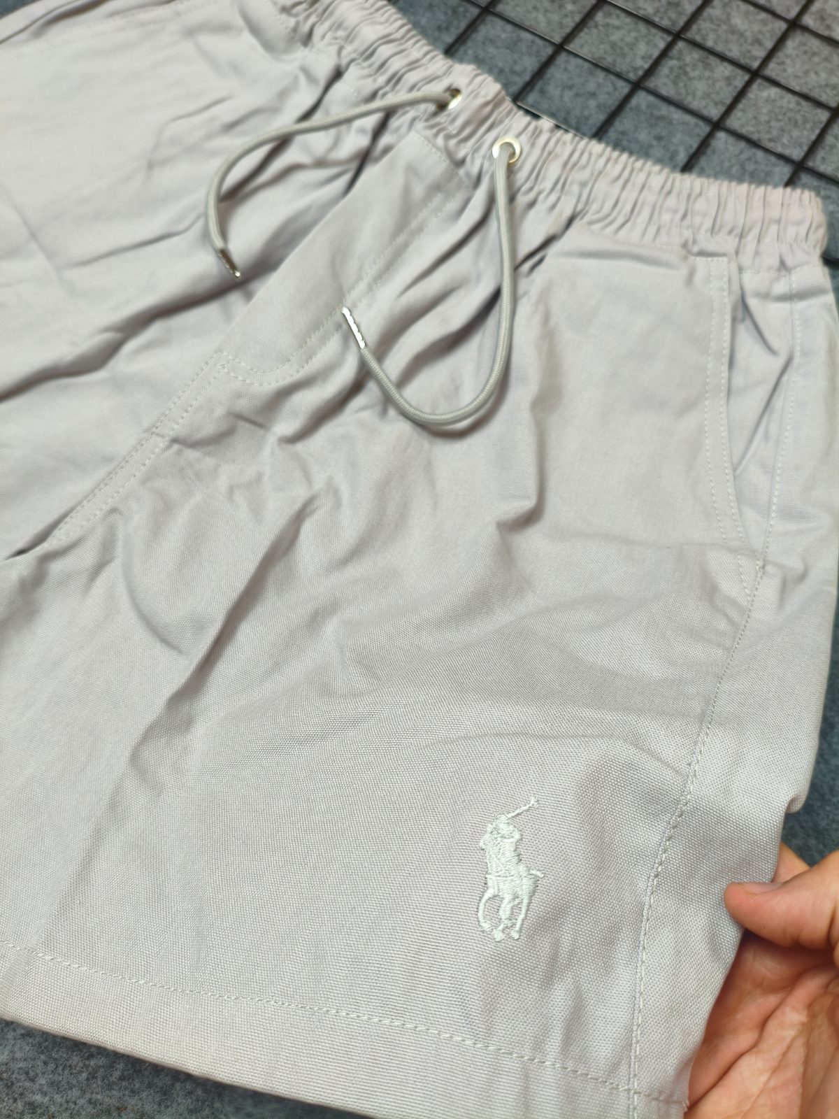 Short Sarja Ralph Lauren - Cinza