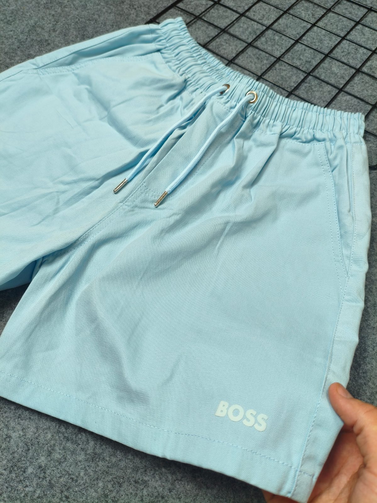 Short Sarja BOSS - Azul BB